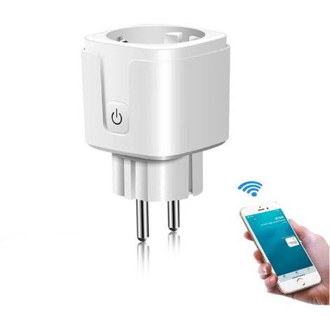 Presa intelligente con timer e risparmio energetico - Compatibile con Alexa e Google Home - 16 A (1/5)