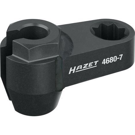 Douille pour sondes d'échappement 4680-7 ∙ Carré creux à 8 pans 1/2 pouce (12,5 mm) ∙ Profil à 6 pans extérieurs ∙ Taille 14 mm (1/2)