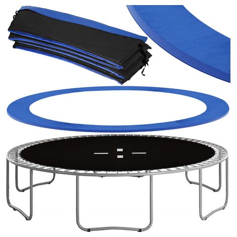 Copertura per molle 8FT per trampolino 244/250/252cm, blu. (1/5)