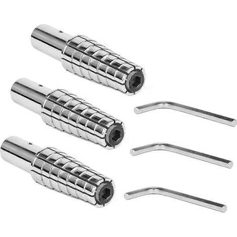 Mandrin extensible avec clé hexagonale, kit d'étirage de bagues, pour la fabrication de bagues de taille 17-24 mm (0,67-0,95 po). (1/5)