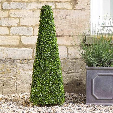 Smart Garden Boxwood Topiary Obelisk 60cm Decorative Artificial 5045030 (1/4)