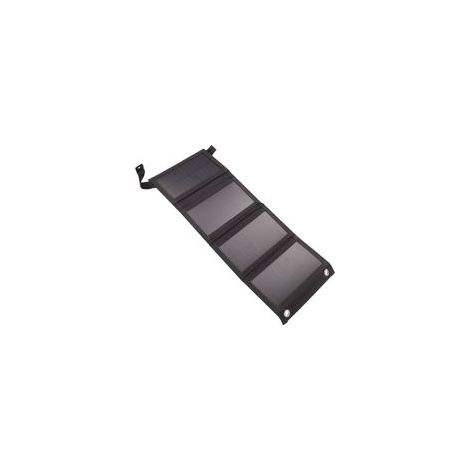 Chargeur solaire Portable avec Port USB pliable, 4 panneaux solaires, Camping randonnée voyage, chargeur de téléphone solaire Compact (1/3)