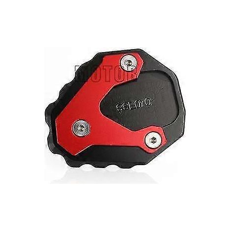 CNC-gefräste Seitenständerverlängerung für Honda CB500X (2017–2021) – Rot, ohne Logo