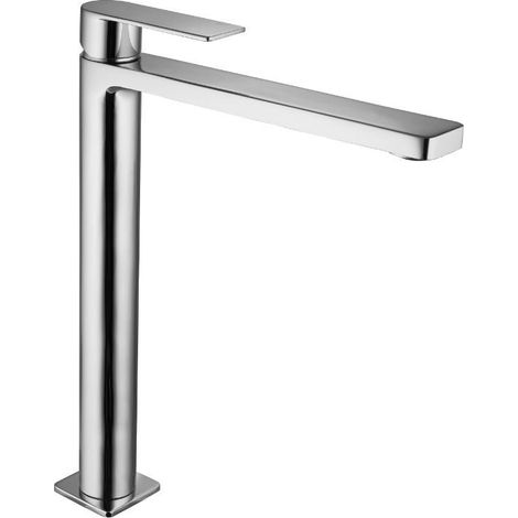 Miscelatore lavabo prolungato con scarico Clic-Clac 1”1/4G, Nero Opaco Paffoni serie Tango TA081KNO  Ottone - Nero opaco