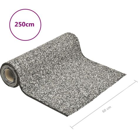 Revêtement Pierre Décoration 250 X 60 cm Gris Pour Bassin de jardin, piscine, terrasse. Finition naturelle