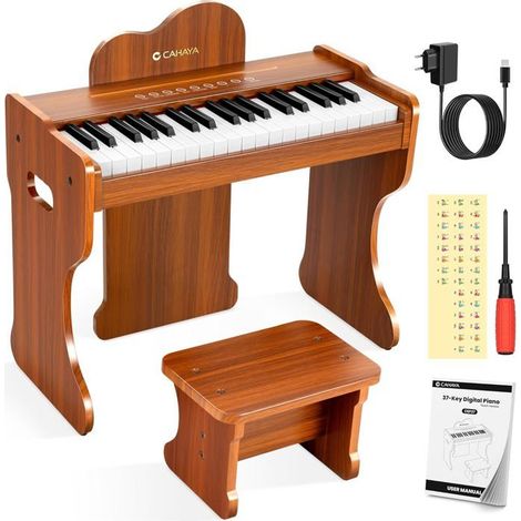 Tapis Piano Musical Bleu pour Bébés - 90 Sonorités - Jouet Éducatif (1/4)