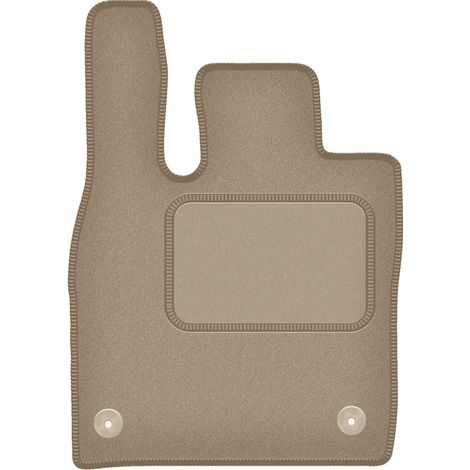 Fahrermatte aus Velours für: VW ID.5 SUV (ab 2022) beige (1/5)