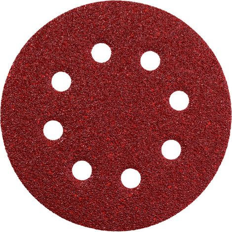 Metabo 25 Haftschleifblätter, 125 mm, P 80, Serie "professional", für Holz und Metall, für Exzenterschleifer 25 Stk