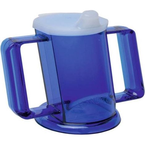 Sundo 08052212 - Vaso para teléfono móvil, color azul y transparente (1/3)