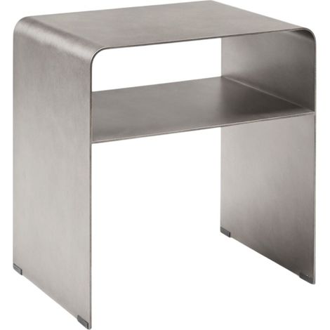 Table de chevet en Métal brossé TALIKA (1/4)