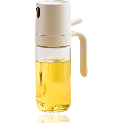Spray Huile - Pulvérisateur Cuisine pour Huile Olive Vinaigre Sauce Soja - Usage Polyvalent en Cuisinière Grill Air Fryer Salade - 250 ml (1/5)