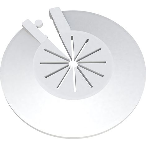 Rosette per termosifone radiatori in alluminio termoarredi 10 pz bianco 8/22 mm (1/2)
