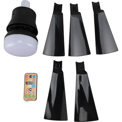 Eosnow Deckenventilator Licht 3000k bis 6500K Verstellbare Helligkeit 3 Windgeschwindigkeit Timer E26 -Sockel mit (1/5)