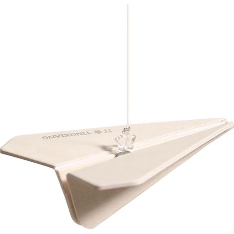 Désodorisant pour voiture en forme d'avion en papier à suspendre, fixation magnétique, diffuseur de parfum, porte-bonheur en forme d'avion (1/5)