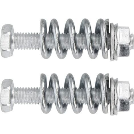 Kit Réparation Tuyau Échappement 8 Pièces Inclus Boulons Écrous Ressorts Rondelles Pièces Auto Acier - KZQ