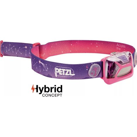 Lampada frontale rosa Petzl Tikkid