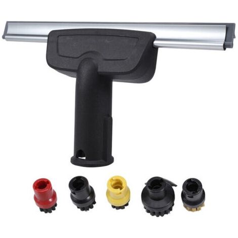Brosse ronde grattoir de vitre pour nettoyeur vapeur SC1-SC5, accessoire balai (1/5)