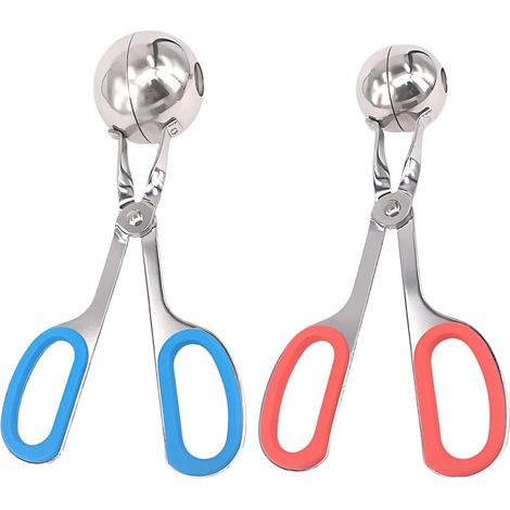 2 Pcs Cuillère à Viande en Acier Inoxydable 304 (1/5)