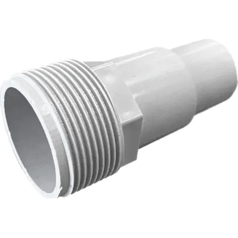 Accessoires de piscine (BLANC) Raccord fileté de rechange pour tuyau de pompe de filtration de piscine Hayward SPX1091Z7 SPX1091Z4, adaptateur 3,8 cm/1,5 pouce (1/5)