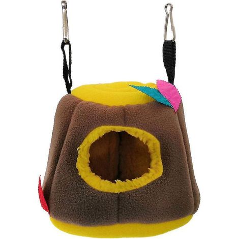 Nid chaud pour perroquet, hamac suspendu, cachette en peluche, lit pour lapin et furet