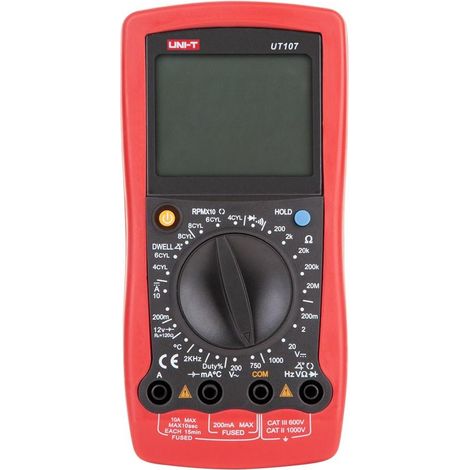 Lechpol UT107 Multimetro digitale per automobile