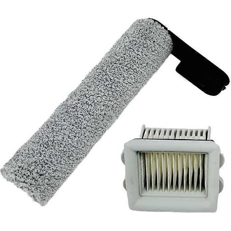 Brosse à rouleau principal d'origine avec éléments filtrants, brosse à poils souples pour autolaveuse légère (1/5)