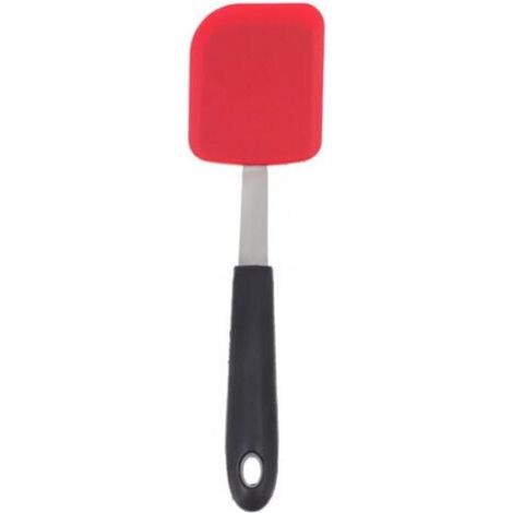 Spatule En Silicone - 24 Cm - Résistante À La Chaleur Jusqu'à 230 °C - Pour Casseroles Et Poêles Antiadhésives - Rouge - 1 Pièce (1/5)