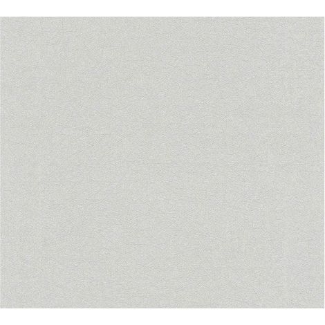 Unicolour wallpaper wall Profhome 358661 hot embossed non-woven wallpaper textured unicoloured subtly shimmering grey light grey 5.33 m2 (57 ft2) (1/5)