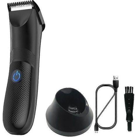 Men's Shaver Body Hair Trimmer Body Electric Hair Clipper Waterproof Rechargeable Body Hair Clipper Hair Clipper (1/5)