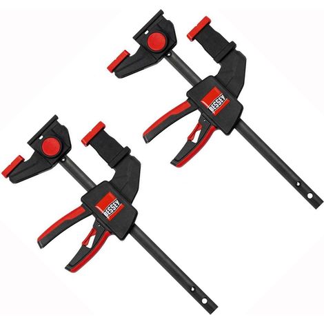 Bessey EZR15-6SET One Handed Guide Rail Clamps x2 Universal Set Festool Makita