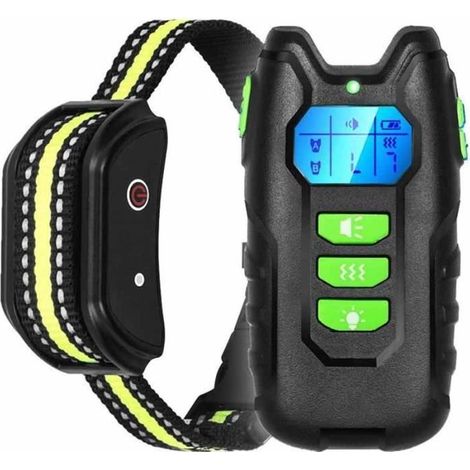 Collier de Dressage - FOLAYA - Rechargeable - Portée 1000FT - Modes Son et Vib - Sécurité Verrouillée (1/4)