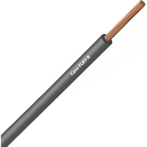 Cavo Filo Unipolare FLRY-B ISO 6722 Classe B Sez. 0,75 mmq Grigio