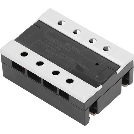 Convertisseur de tension électronique triphasé à servotransformateur 1,5 kW : entrée 360-420 V, sortie 200-230 V (1/5)