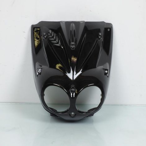Carénage tablier avant noir brillant pour scooter MBK 50 Stunt (1/5)