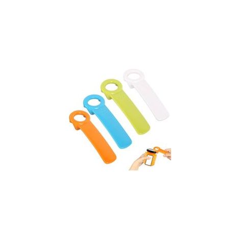 4 Pièces Ouvre Boite de Conserve Ouvre Bocal Ouvre Pot de Confiture Gadget Cuisine pour Personnes Ágées Enfants Femmes Mains Faibles (1/4)