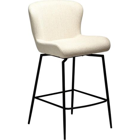 Glory Dan-Form Counterstuhl Drehfuß Bouclé beige. (1/5)