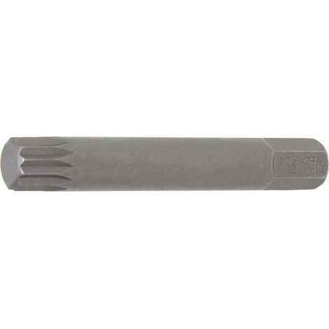 Inserto lunghezza 75 mm attacco esagono esterno 10 mm (3/8") poligonale interno (per XZN) M12 (1/2)