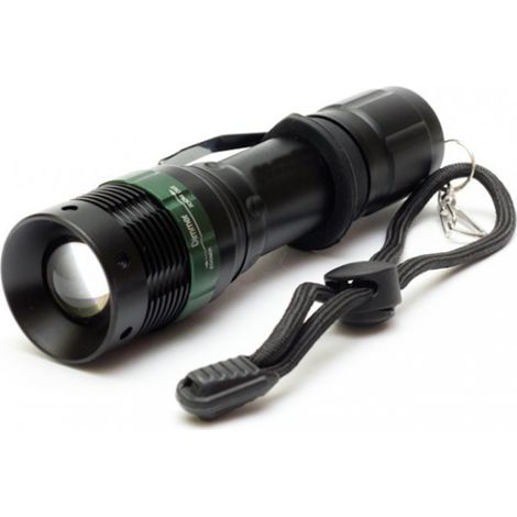 Mini torcia LED batteria ricaricabile luce bianca lampeggiante portatile TEB0001 (1/5)