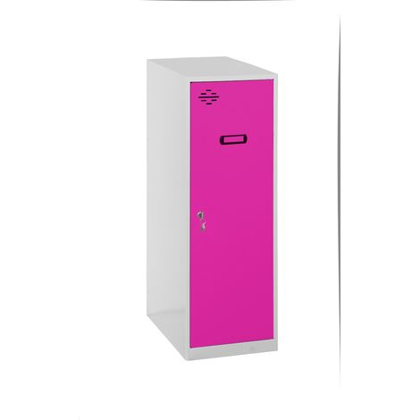 Simonrack Moderner Schrank-Casier Grau und Rosa