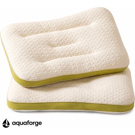Almofada Cervical Ergonómica Algodão Respirável 30 x 50 cm (1/5)