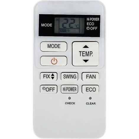 Kompatibler Ersatz-Klimaanlagenregler für Toshiba RAS-07BKV-E und RAS-077SKV-E6