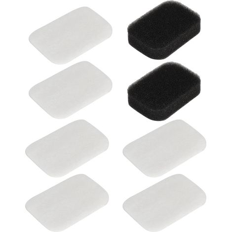 Filtre à particules ultra-fin en coton pour masque respiratoire DeVilbiss DV54/55/56/57 (1/5)