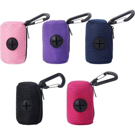 APEX Boîte de rangement portable pour sacs poubelles, 5 pièces, accessoires d'extérieur pour animaux de compagnie (1/5)