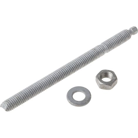 Boulon d'ancrage RS PRO, en Acier au carbone M8, 10mm x 110mm ( Prix pour Sachet de 10 )