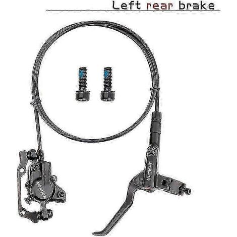 Frein de vélo Unique M8000 pour VTT, frein à disque hydraulique, étrier de frein à pression d'huile, 800/1400 mm (arrière gauche) (1/5)