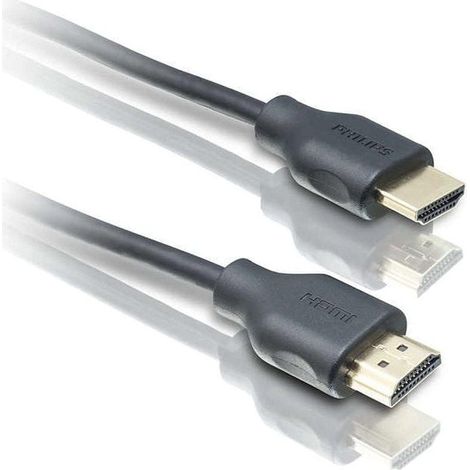 Cavo hdmi 2.0 4k philips swv5401p/10/ hdmi maschio - hdmi maschio/ 1,5m/ nero