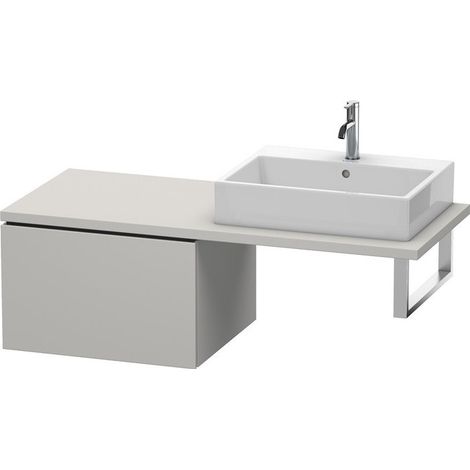 Consolle bassa L-CUBE 400x620x547mm cemento