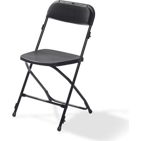 Chaise pliable Noir (Lot de 7) - Feros