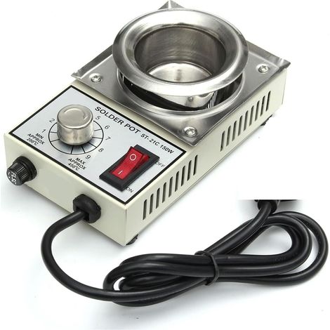 Pot de Soudure à température contrôlée 150W, boîtes de Conserve en Fer Blanc (1/4)