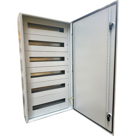coffret métallique H950xL500xP175 mural 6 rangées CPR805